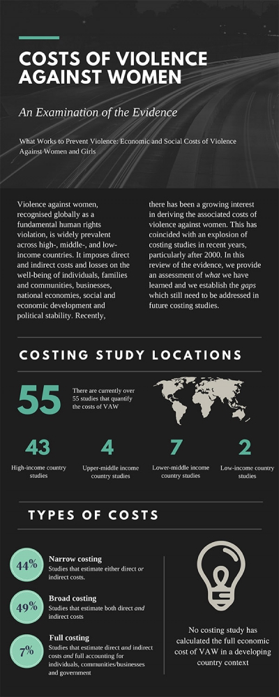 COSTS OF VIOLENCE AGAINST WOMEN - An Examination of the Evidence