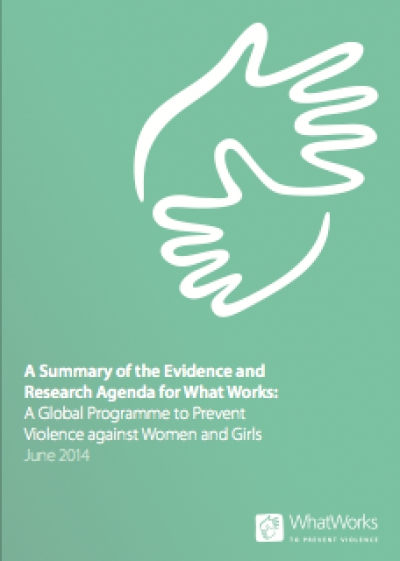 A Summary of the Evidence and Research Agenda for What Works