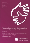 Global Evidence Reviews: Paper 3: Response mechanisms to prevent violence against women and girls